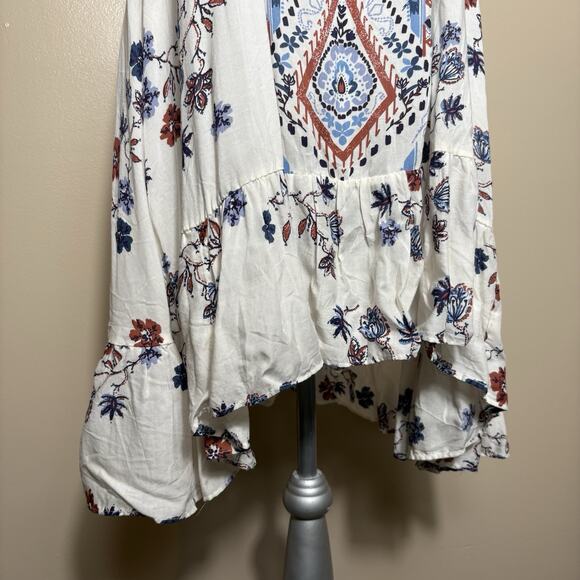 Free People Women’s Boho Festival High Low Oversized Tank Dress Size XS - Picture 6 of 13